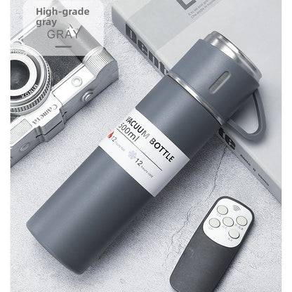 Thermos Cup with Three Lids