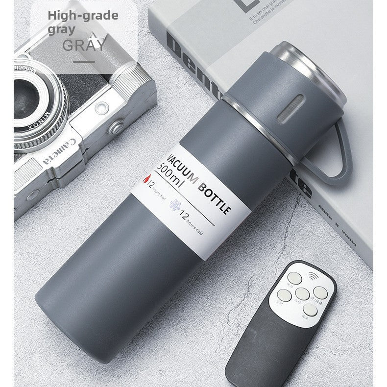 Thermos Cup with Three Lids
