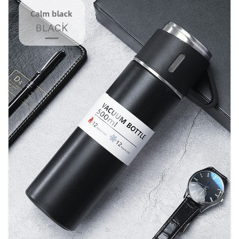 Thermos Cup with Three Lids