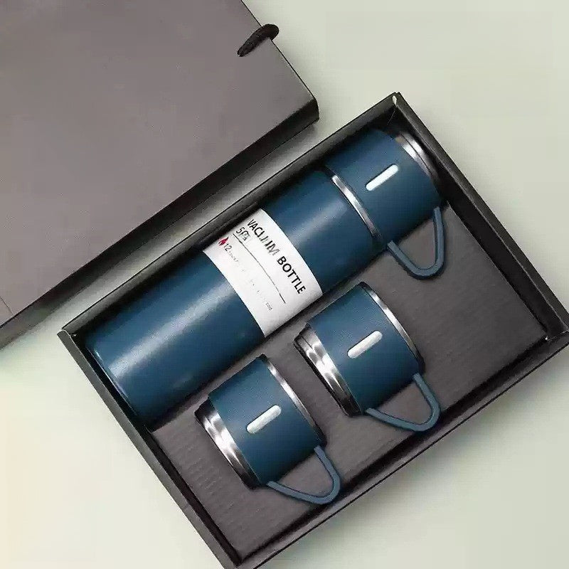 Thermos Cup with Three Lids