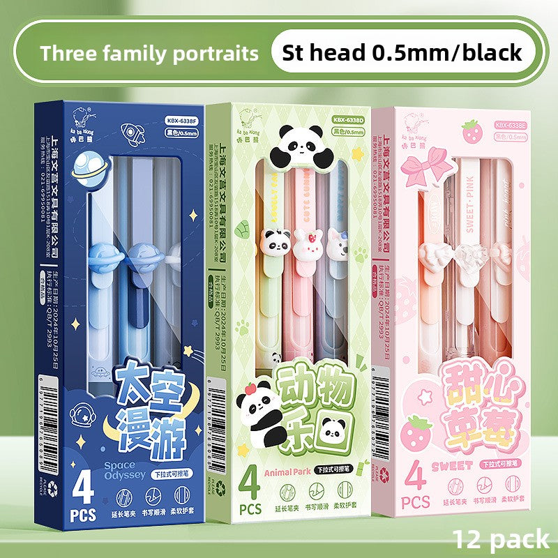 Thermosensitive Erasable Gel Pen with Soft Grip