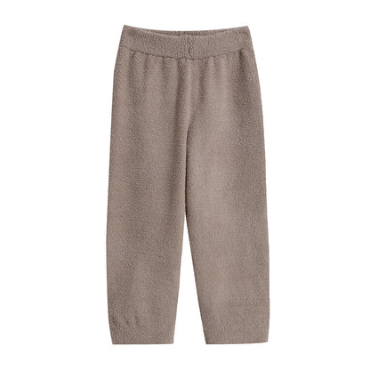 Thick and soft woolen homewear