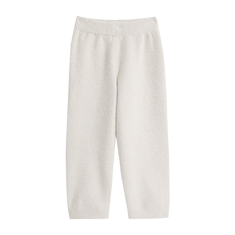 Thick and soft woolen homewear