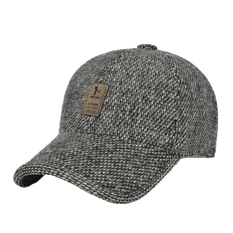 Thick and warm winter-spring cap for the elderly and middle-aged