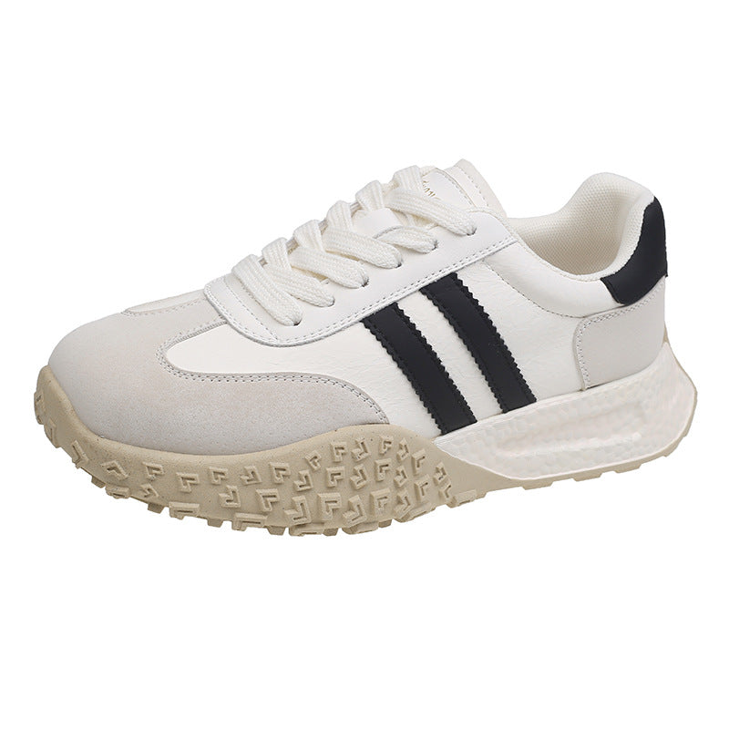 Thick Bottom Color Matching Comfortable Women Sneakers