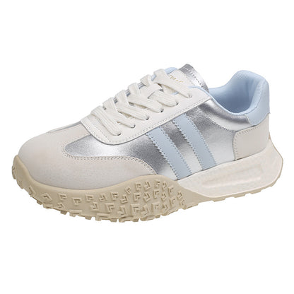 Thick Bottom Color Matching Comfortable Women Sneakers