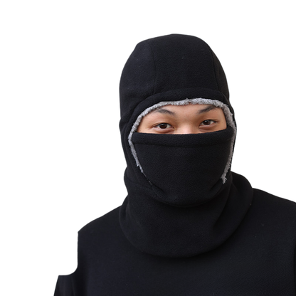 Thick-fabric pullover hat