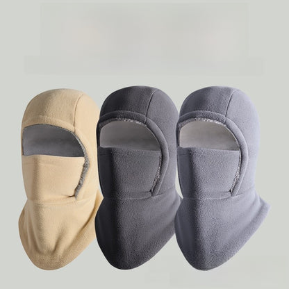 Thick-fabric pullover hat