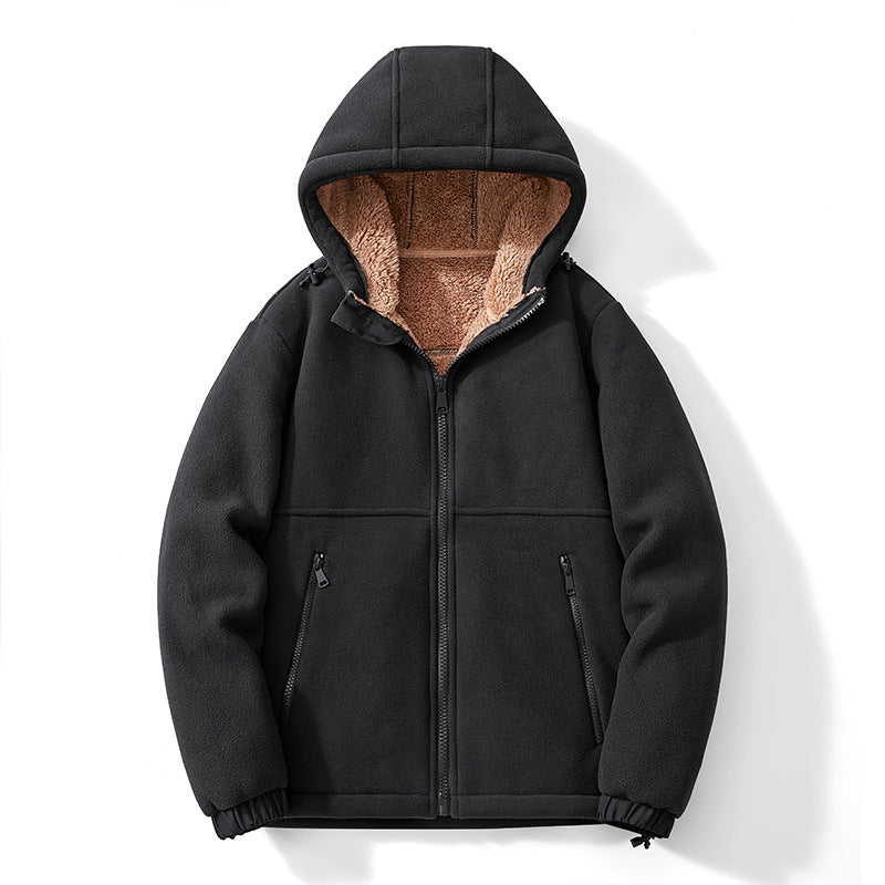 Thick fleece jacket