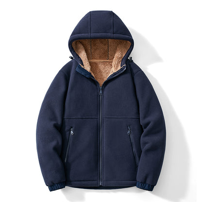 Thick fleece jacket