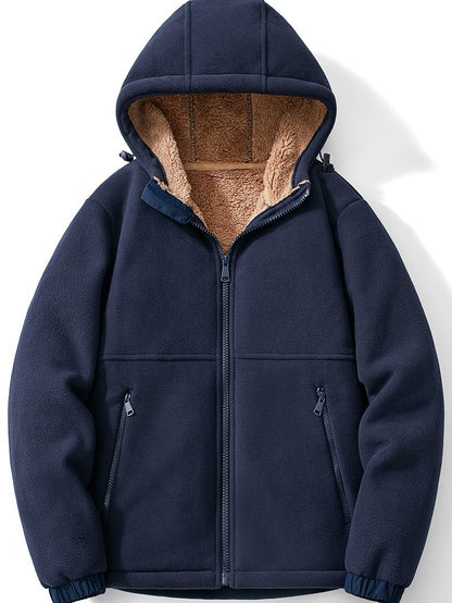 Thick fleece jacket