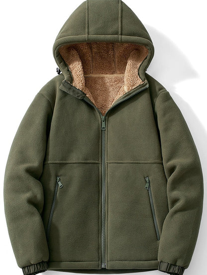 Thick fleece jacket