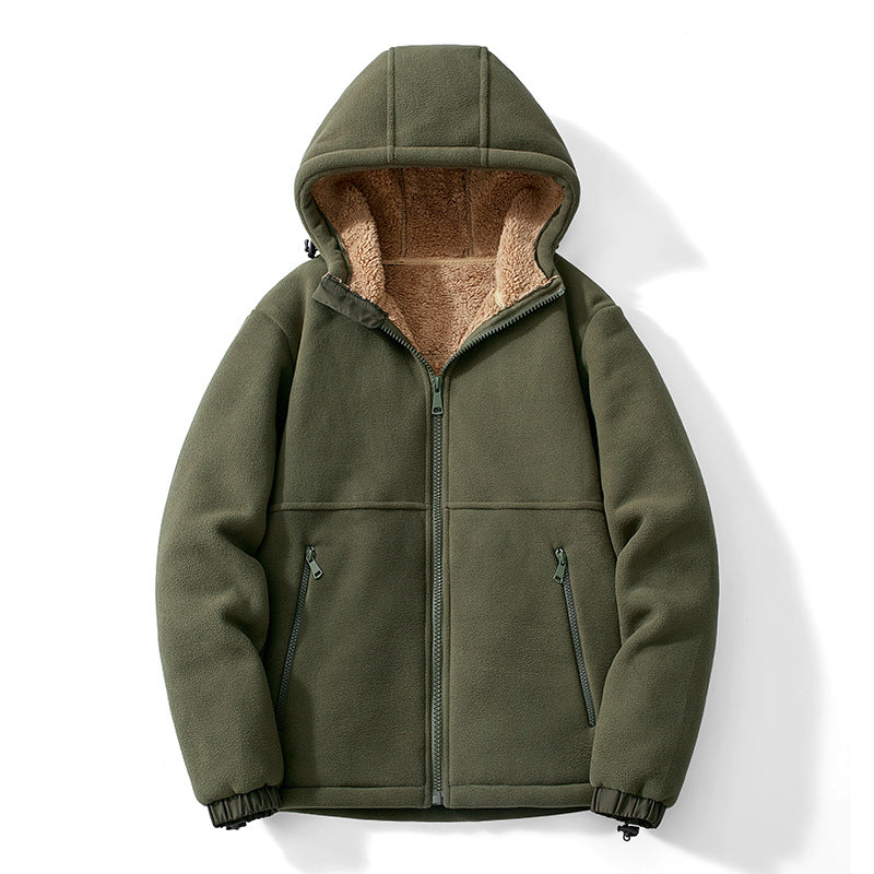 Thick fleece jacket