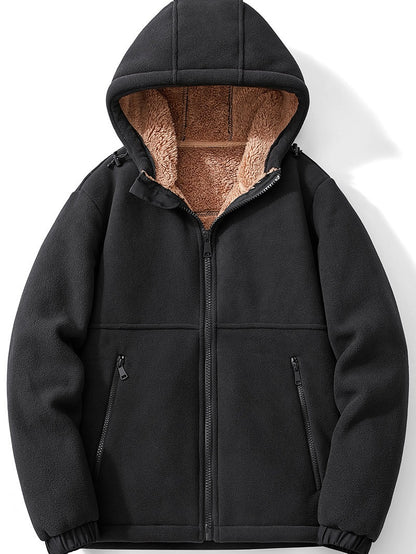 Thick fleece jacket