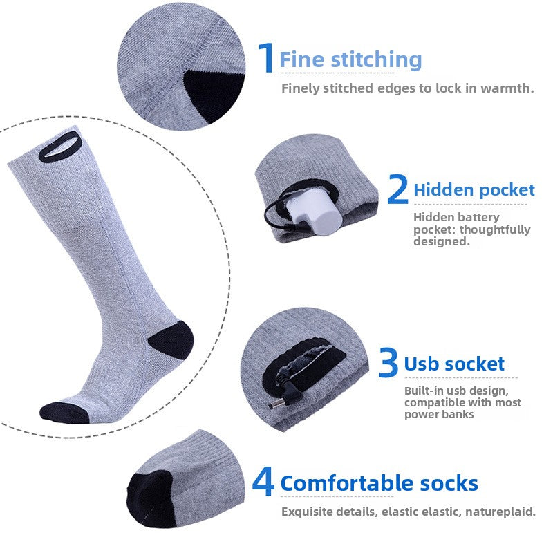 thick heating socks