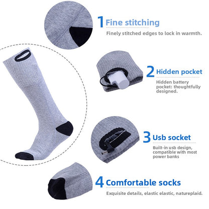thick heating socks