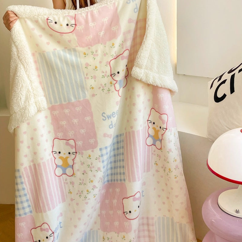 Thick Lambskin Coverlet