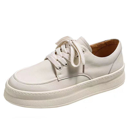 Thick-soled casual sneakers
