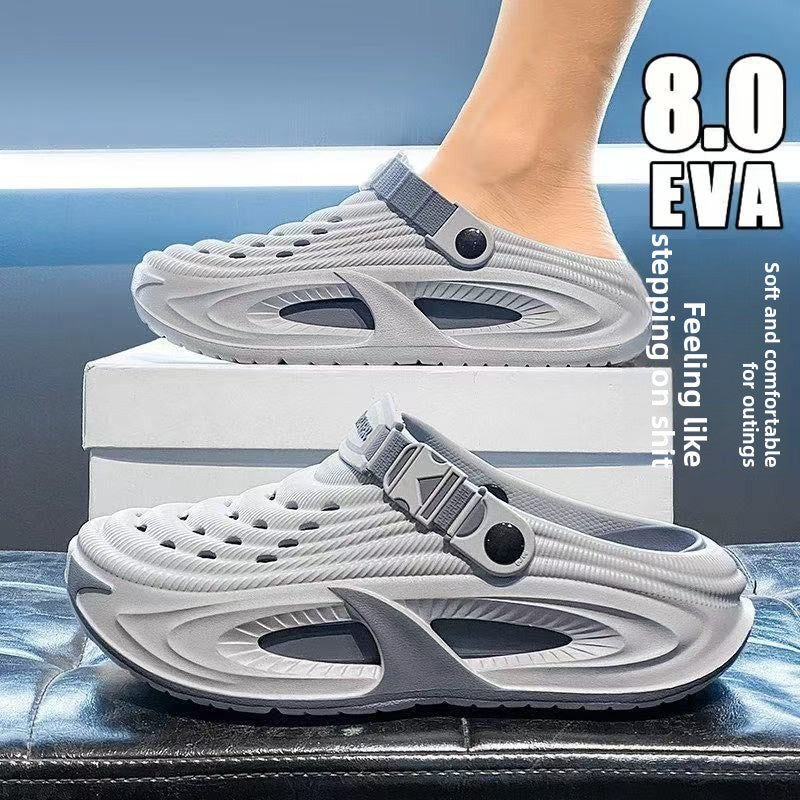 Thick-Soled Clogs for Men
