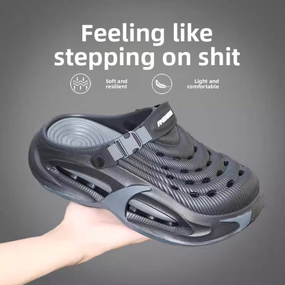 Thick-Soled Clogs for Men