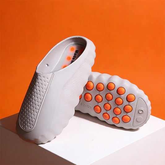 Thick-soled slippers