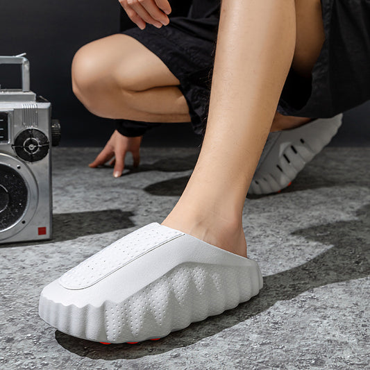 Thick-soled slippers