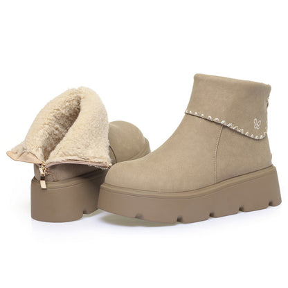 Thick-Soled Snow Boots