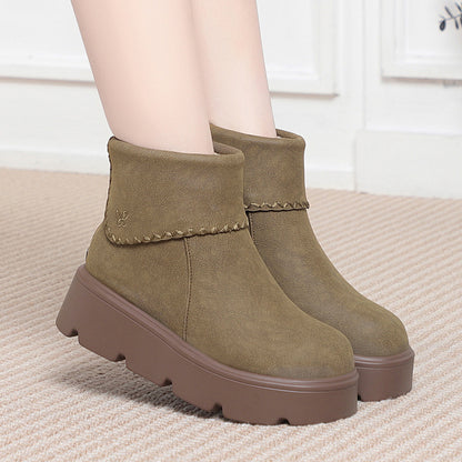Thick-Soled Snow Boots