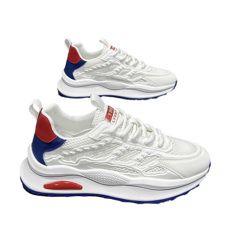 Thick-soled sports shoes
