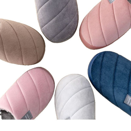 Thick-soled warm and thickened slippers