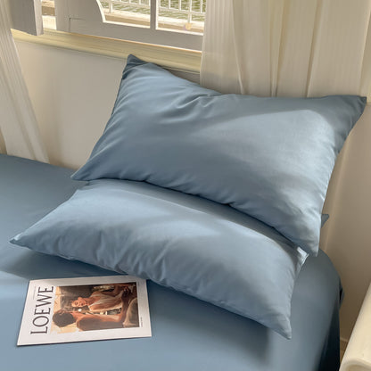 Thick solid color pillowcase