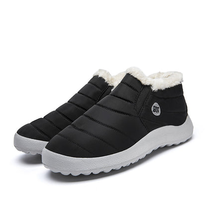 Thick-waist cotton shoes