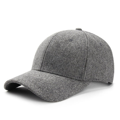 Thick, warm baseball cap