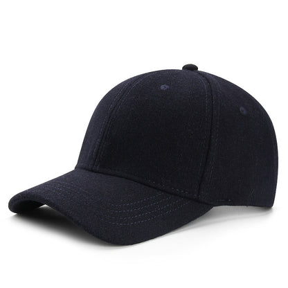 Thick, warm baseball cap