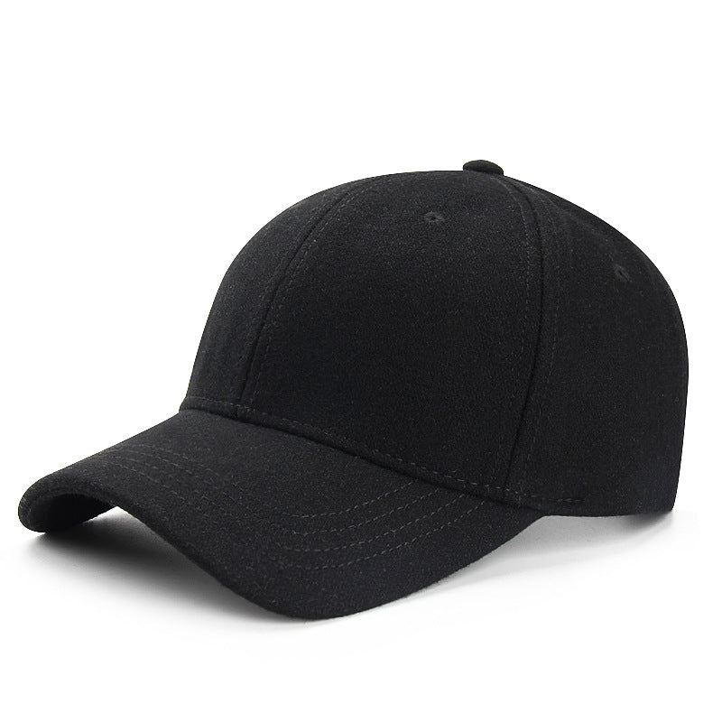 Thick, warm baseball cap