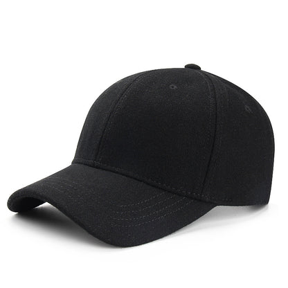 Thick, warm baseball cap