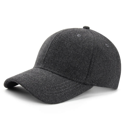 Thick, warm baseball cap