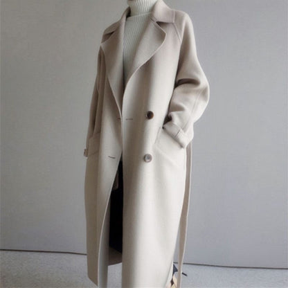 Thick woolen coat