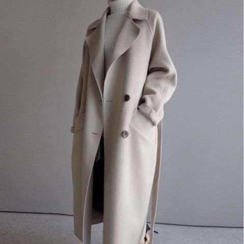 Thick woolen coat