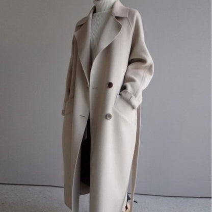 Thick woolen coat