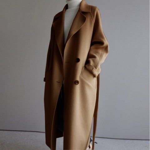 Thick woolen coat