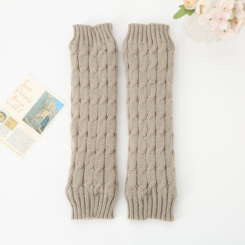 Thick woolen sock with fluffy lining