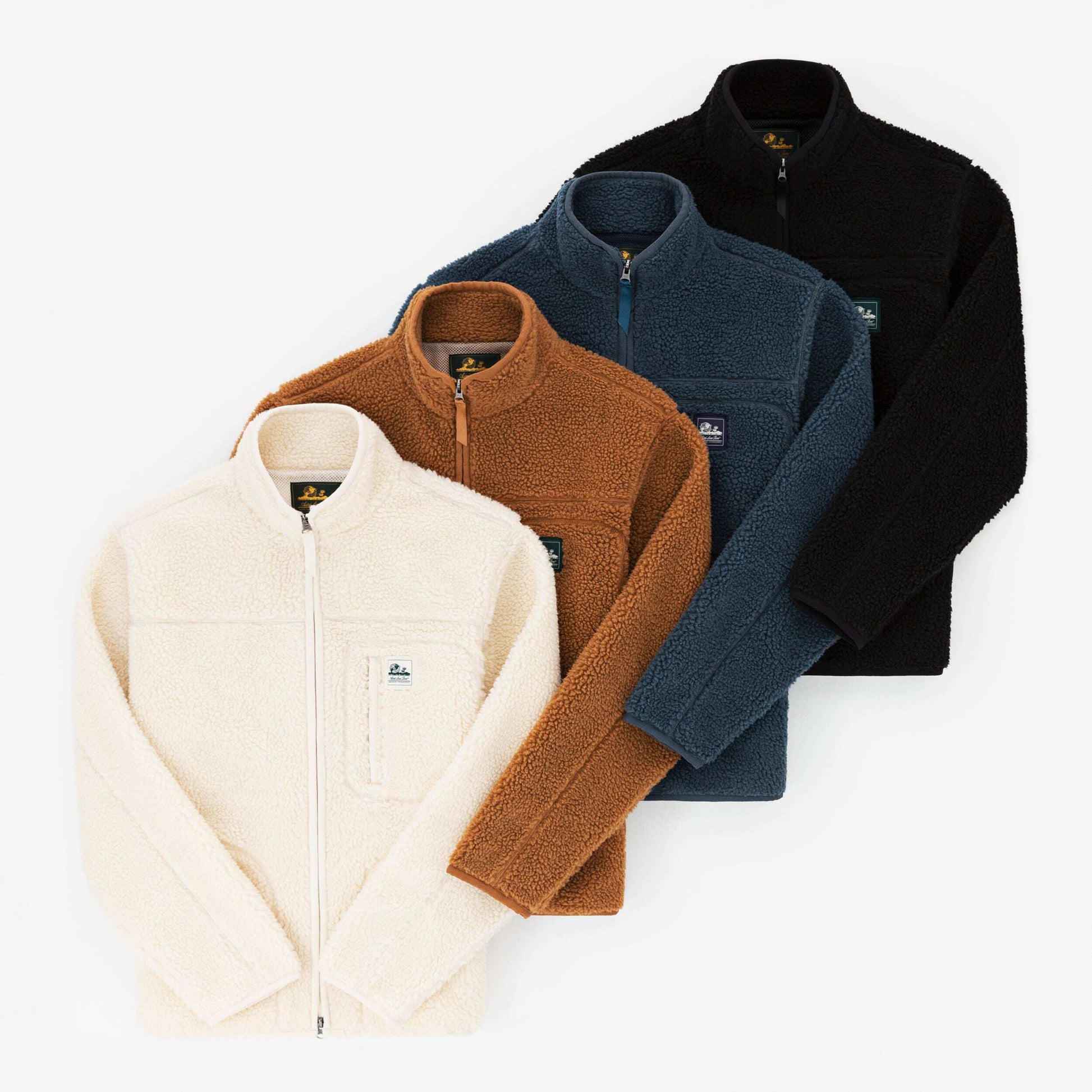 Thick woolen zipper jacket
