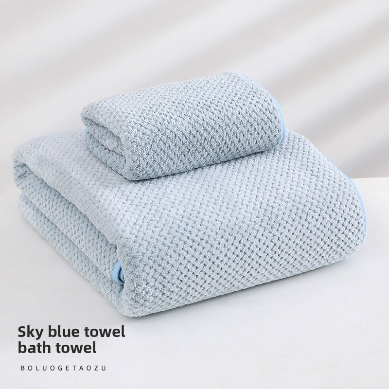 Thicken the bath towel