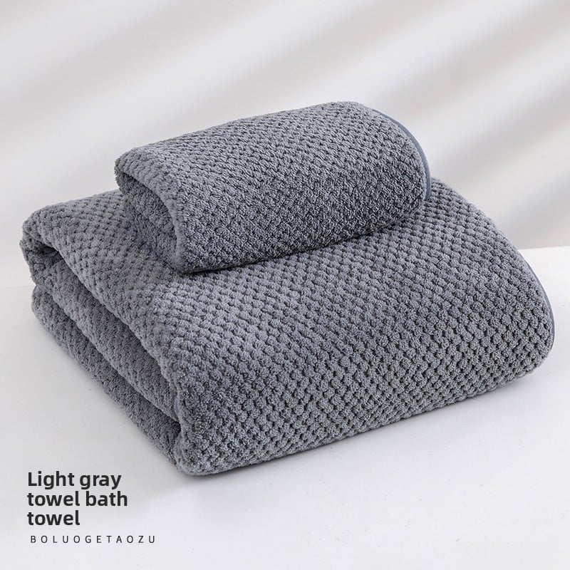Thicken the bath towel