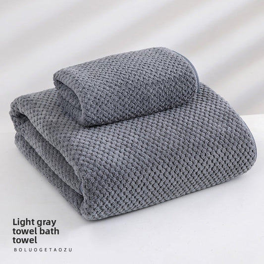 Thicken the bath towel
