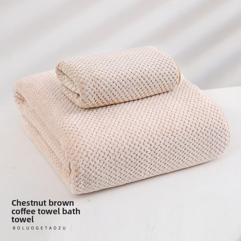 Thicken the bath towel