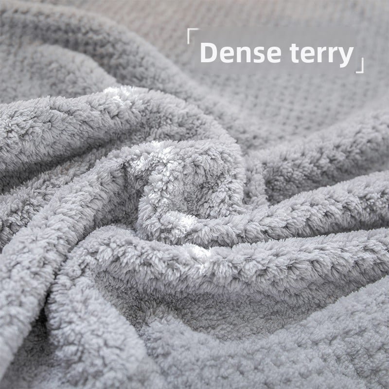 Thicken the bath towel