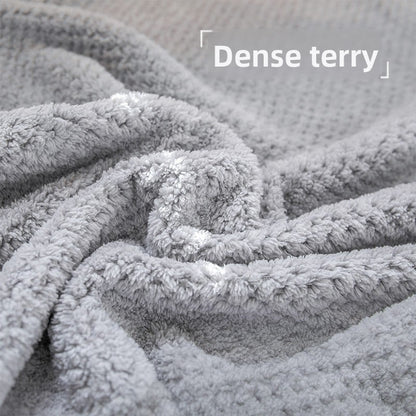 Thicken the bath towel