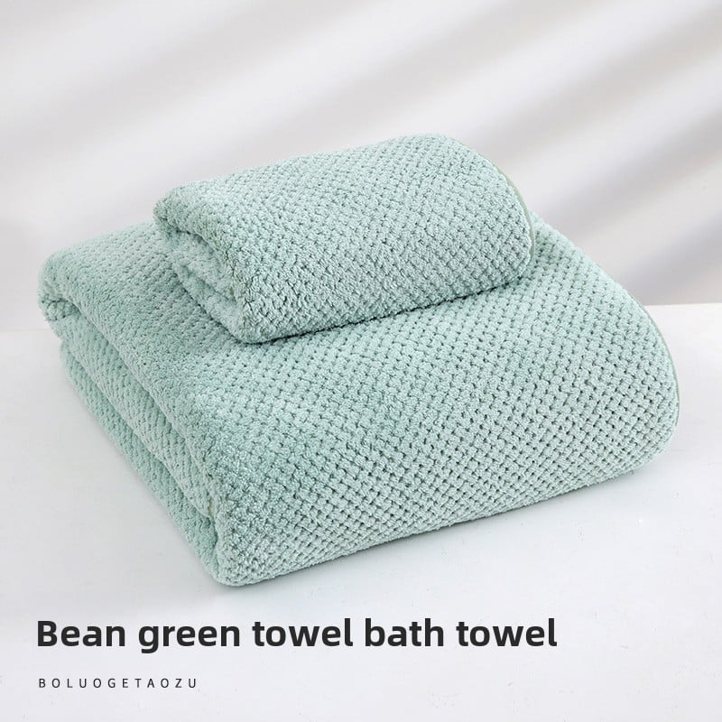 Thicken the bath towel